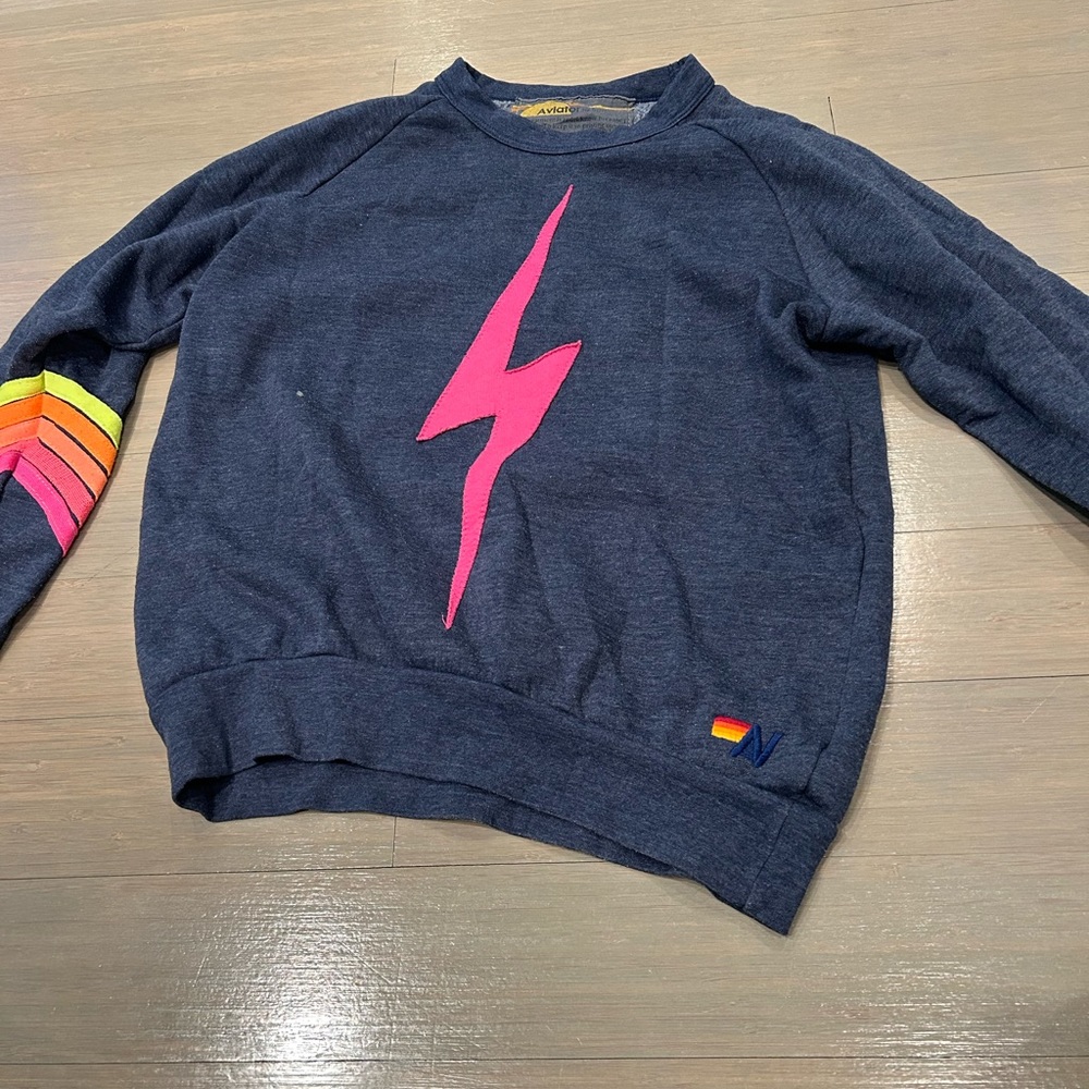 Aviator Nation Bolt Chevron Sweatshirt